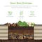 Best Choice Products 8x2x1ft Outdoor Metal Raised Oval Garden Bed, Planter Box for Vegetables, Flowers